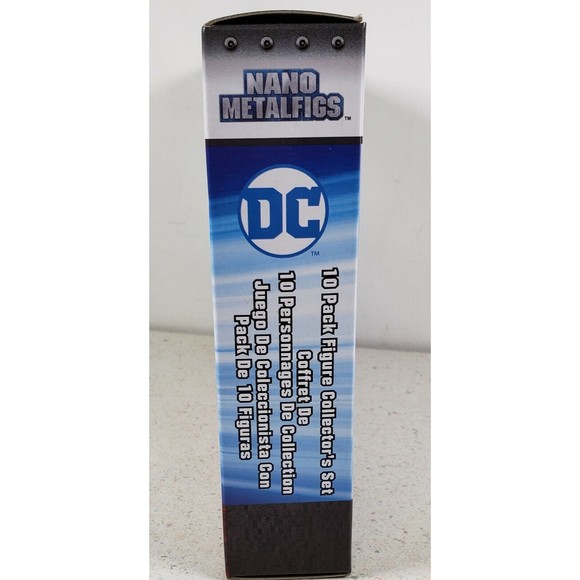 DC Universe 10 Pack Figure Collectors Set 100% Die Cast Metal Nano Metalfigs - Picture 6 of 8